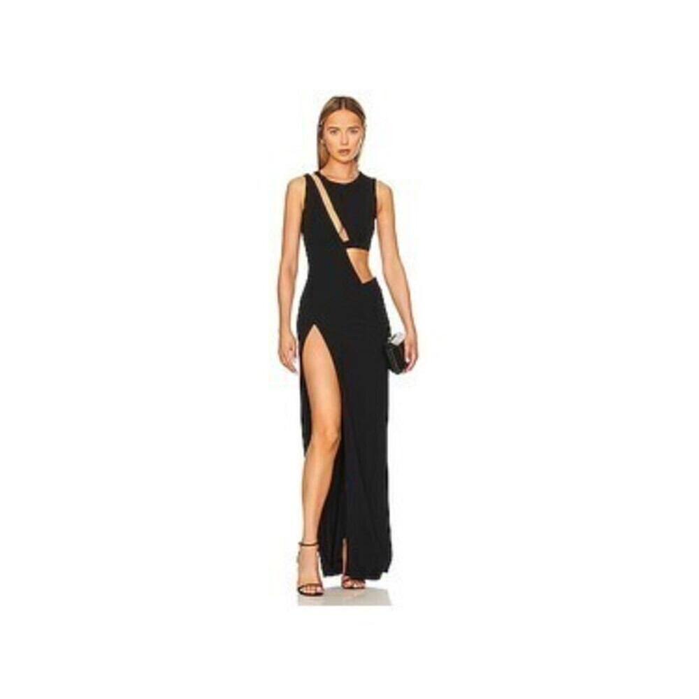 Camila Coelho Alex Maxi Dress in Black